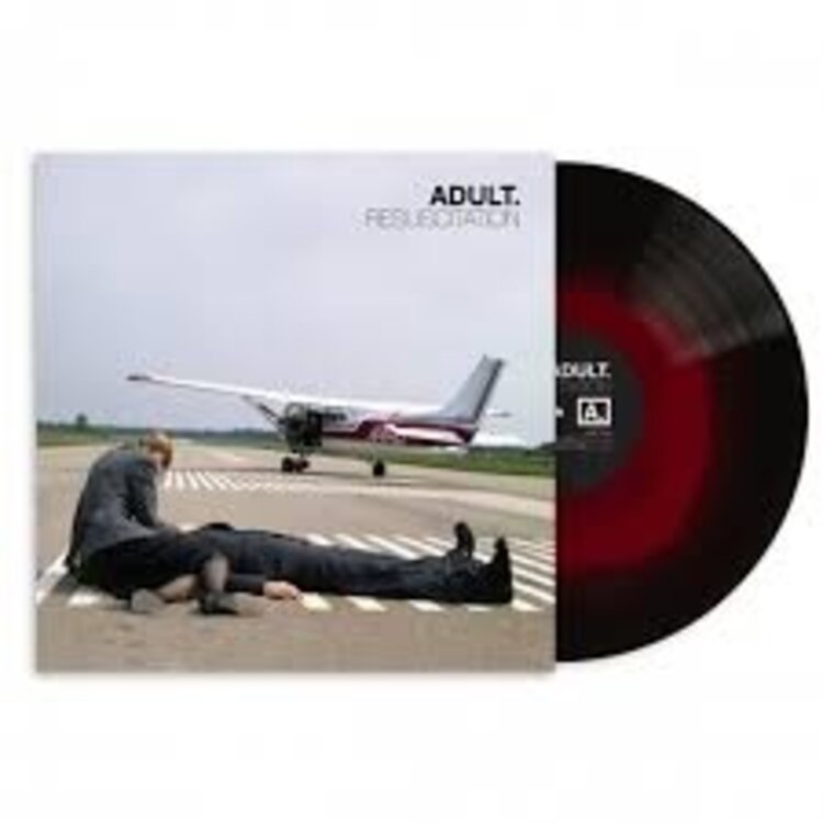 Electronic Adult. - Resuscitation LP (Black and Red)