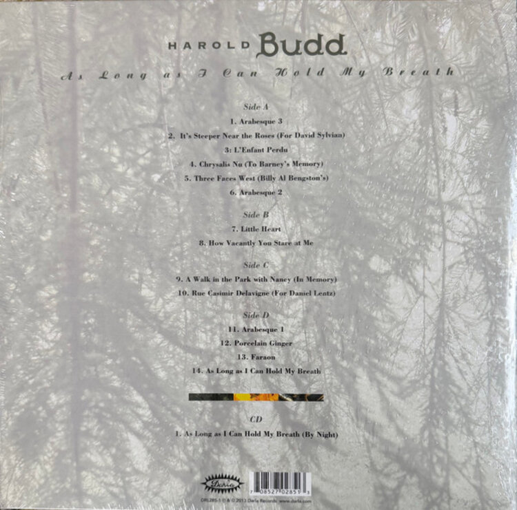 Electronic Budd,Harold - Avalon Sutra LP