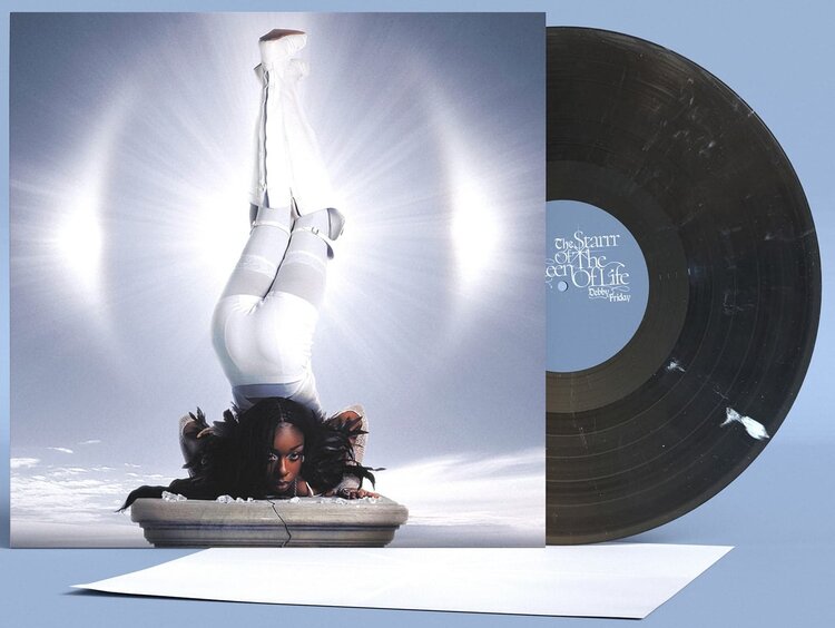 Electronic Friday,Debby - Starrr Of The Queen Of Life - Black W-White LP