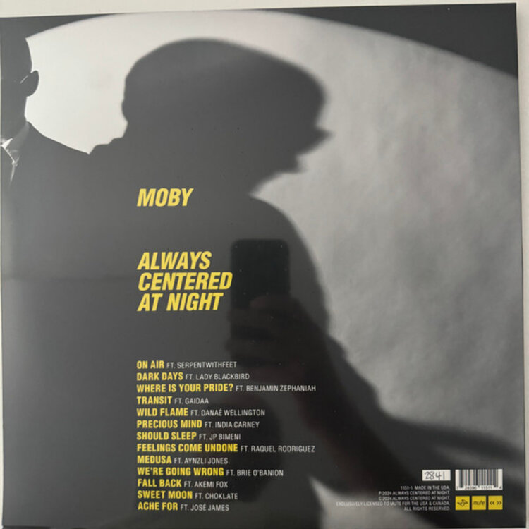 Electronic Moby - Always Centered.. LP (black)