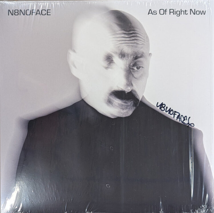 Electronic N8NoFace - As of Right Now LP