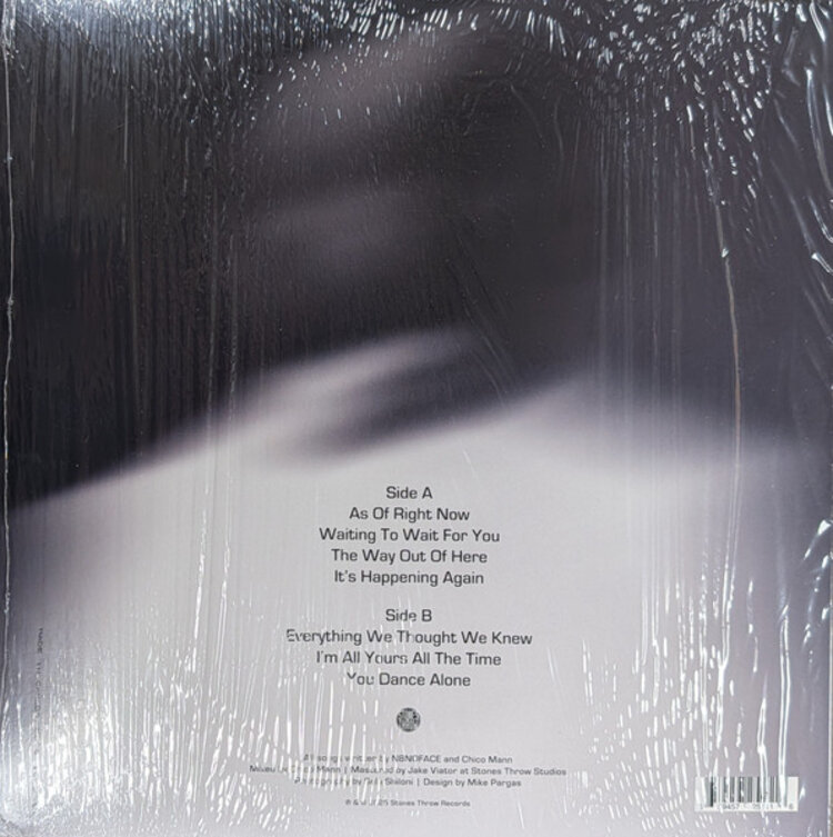 Electronic N8NoFace - As of Right Now LP