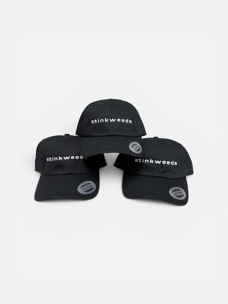 Stinkweeds Black Dad Hat - Classic Logo
