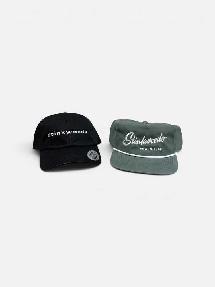 Stinkweeds Black Dad Hat - Classic Logo