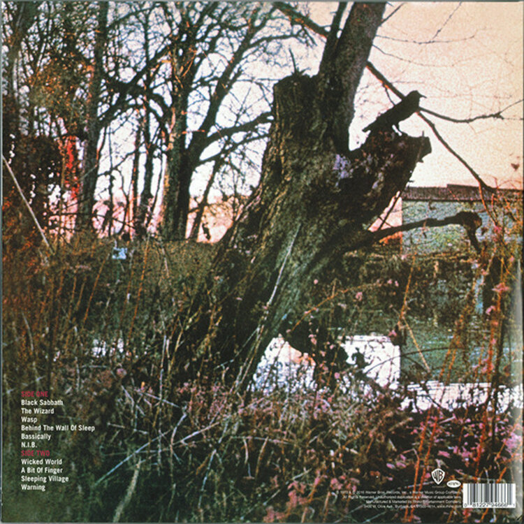 Metal Black Sabbath - Black Sabbath LP (180g reissue)