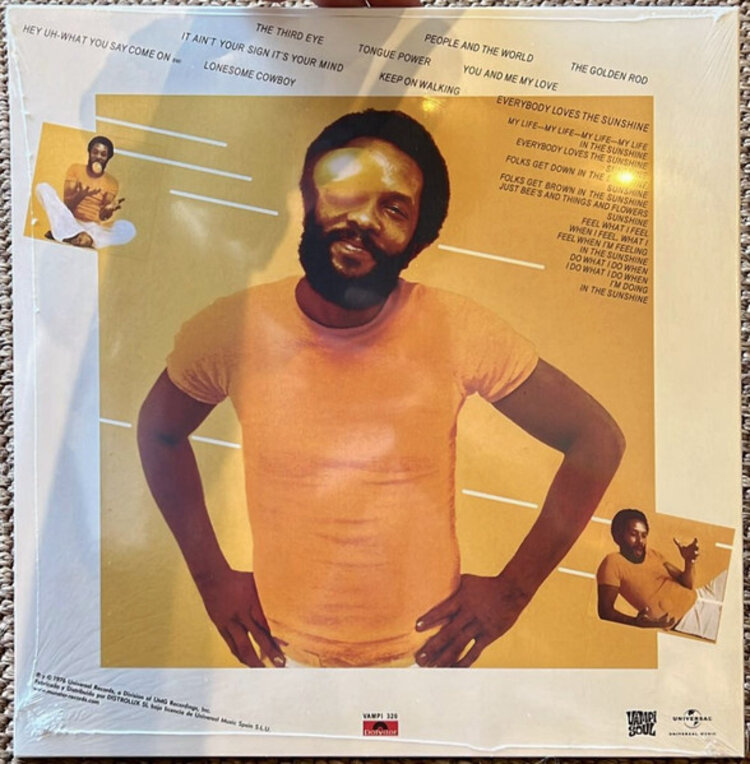 Jazz Ayers, Roy - Ubiquity - Everybody Loves The Sunshine LP