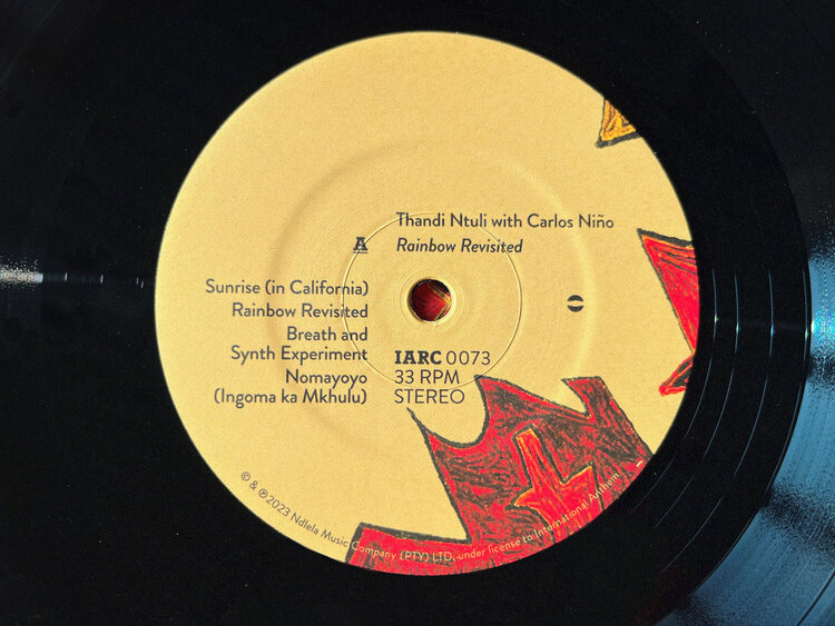 Jazz Ntuli, Thandi with Carlos Nino - Rainbow Revisited LP