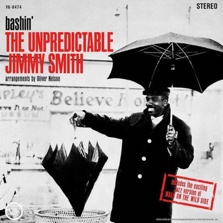Jazz Smith,Jimmy / Bashin: Unpredicable Jimmy Smith (Verve Acoustic) LP