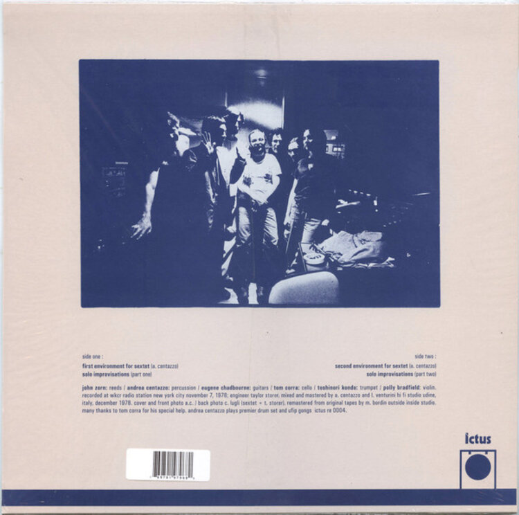 Jazz Zorn, John et all - Environment for Sextet (2025 reissue)