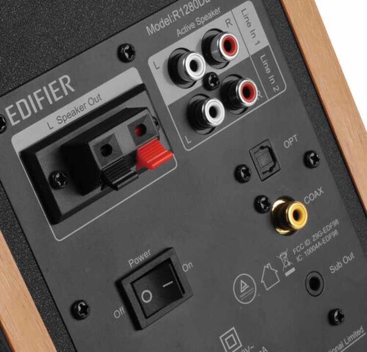 Edifier R1280DBs 2.0 Speakers (brown)