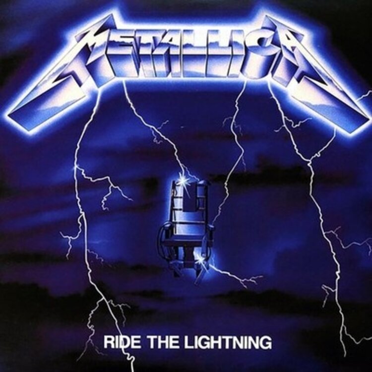 Metal Metallica - Ride the Lightning LP