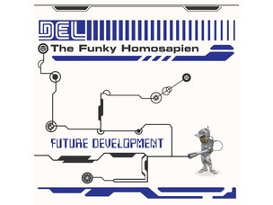 Hip Hop Del The Funky Homosapien 'Future Development' (Metallic Blue 2x Vinyl LP)