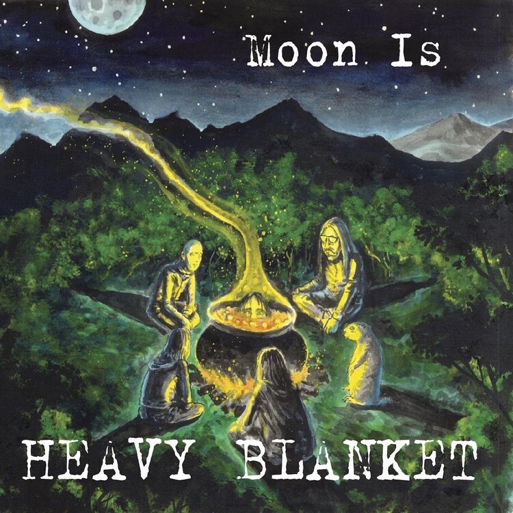 Rock / Indie / Alternative Heavy Blanket - Moon Is LP (purple)