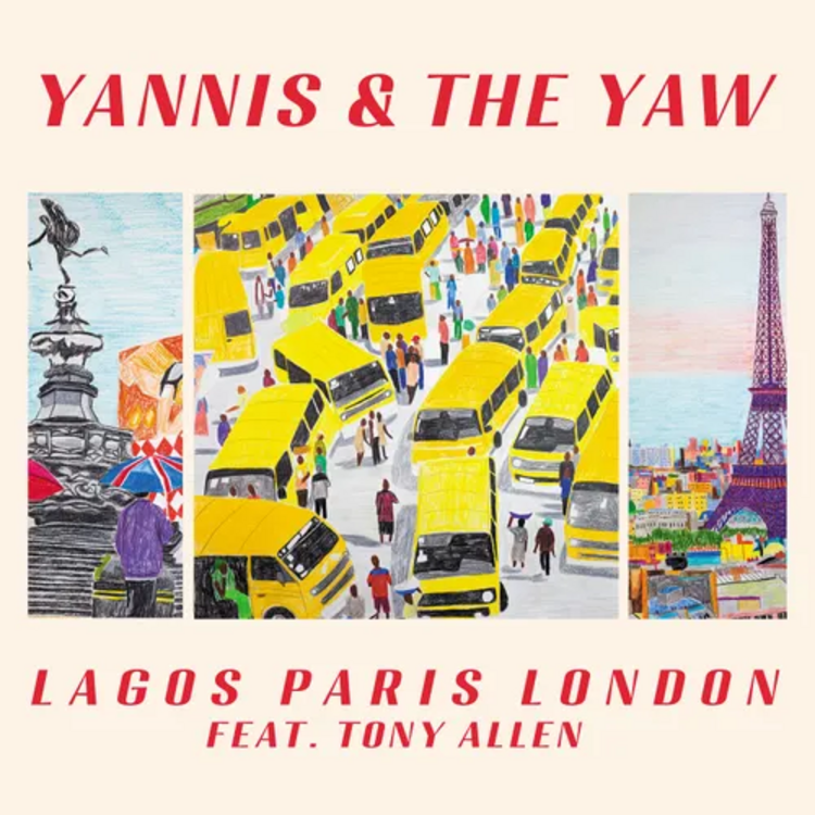 Rock / Indie / Alternative Yannis & The Yaw - Lagos Paris London LP (red transparent)