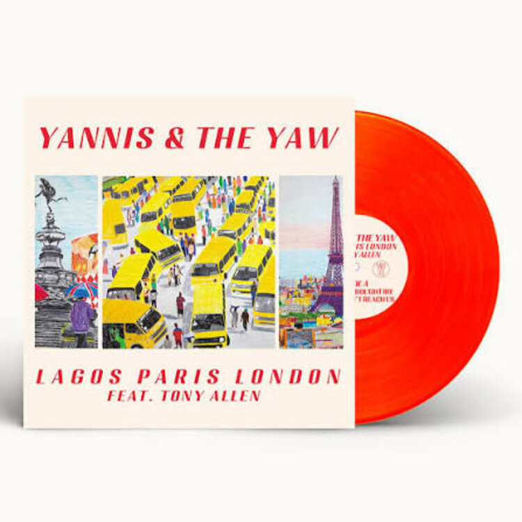 Rock / Indie / Alternative Yannis & The Yaw - Lagos Paris London LP (red transparent)