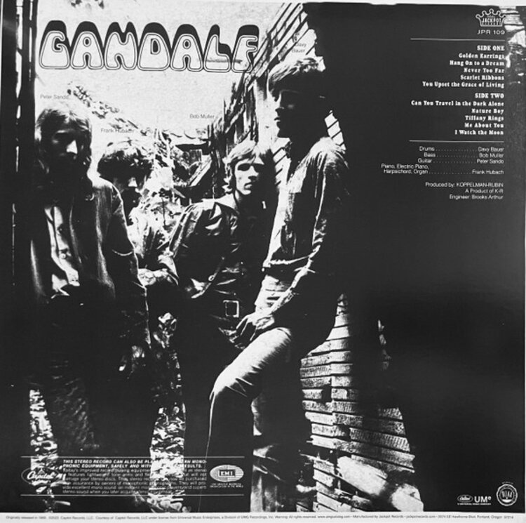 Rock / Indie / Alternative Gandalf - Gandalf LP (clear)