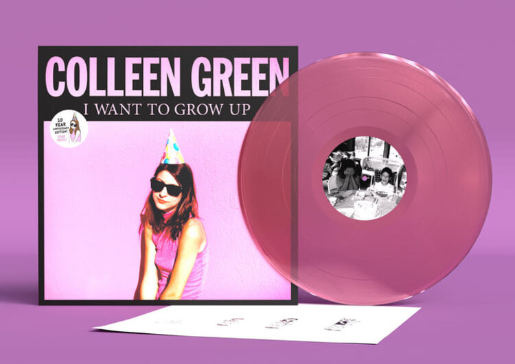 Rock / Indie / Alternative Green, Colleen - I Want to Grow Up LP (pink)