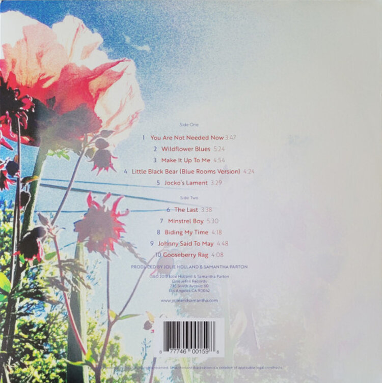 Rock / Indie / Alternative Holland, Jolie & Samantha Parton - Wildflower Blues