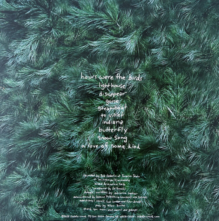 Rock / Indie / Alternative Lenker, Adrianne - Hours Were the Birds LP