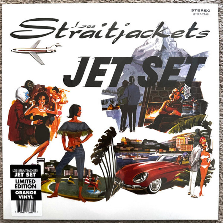 Rock / Indie / Alternative Los Straitjackets - Jet Set LP (orange)
