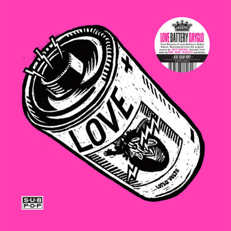 Rock / Indie / Alternative Love Battery - Dayglo LP (blue)
