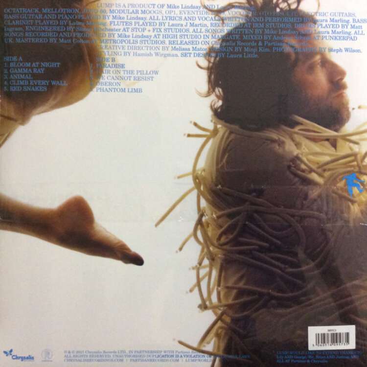 Rock / Indie / Alternative Lump - Animal (turquoise and white LP)
