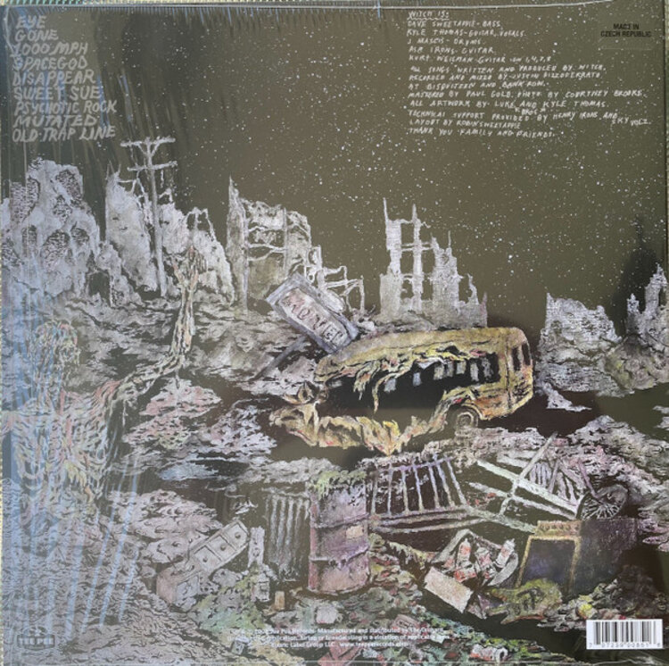 Rock / Indie / Alternative WITCH - Paralyzed LP (blue) (J. Mascis)