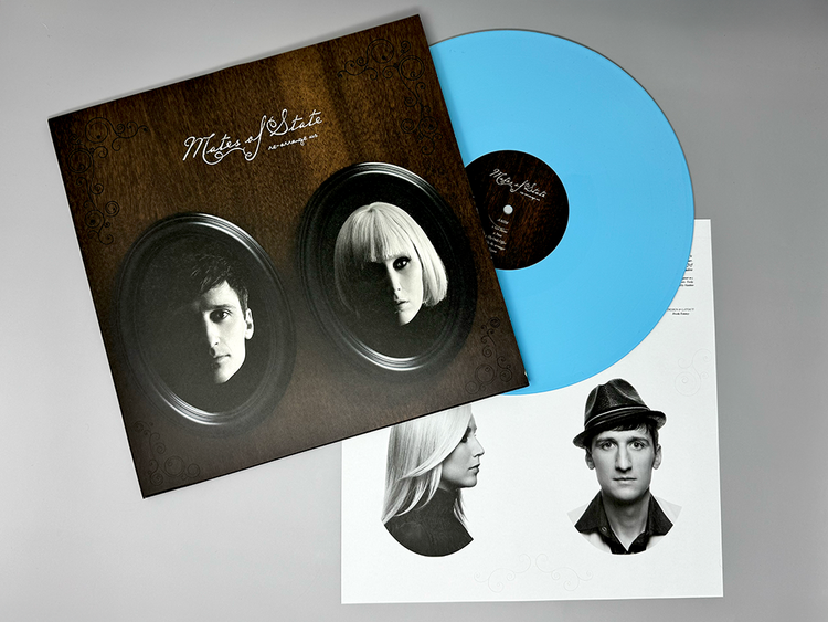 Mates of State - Re-arange Us LP (blue)