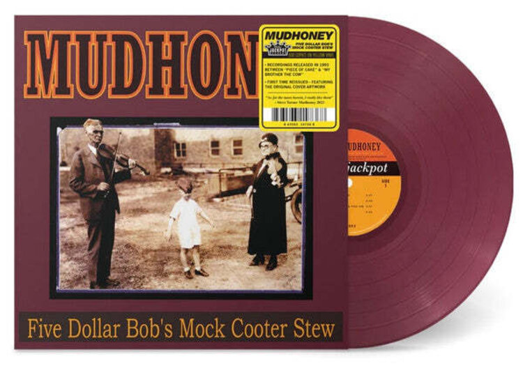 Rock / Indie / Alternative Mudhoney - Five Dollar Bob’s Mock Cooter Stew LP (dark red)