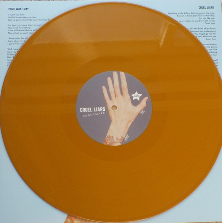 Rock / Indie / Alternative Mightmare - Cruel Liars LP (tan)