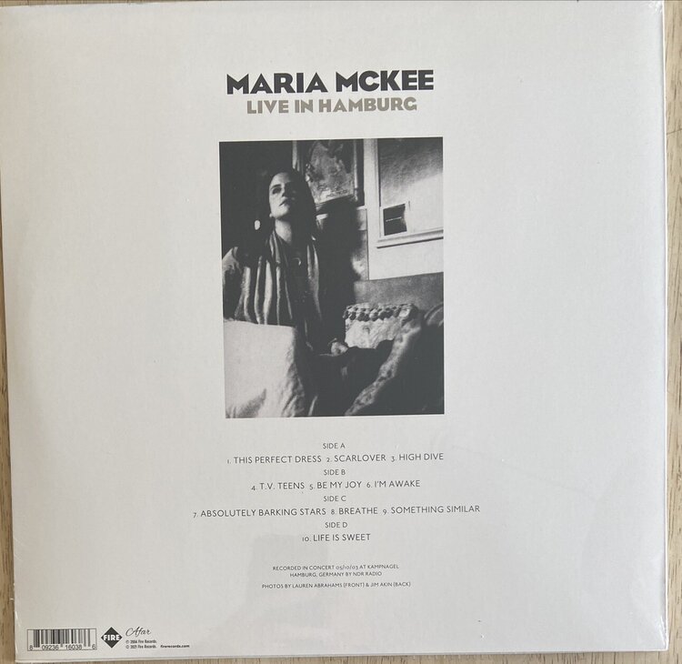 Rock / Indie / Alternative McKee, Maria - Live In Hamburg Limited Double Vinyl