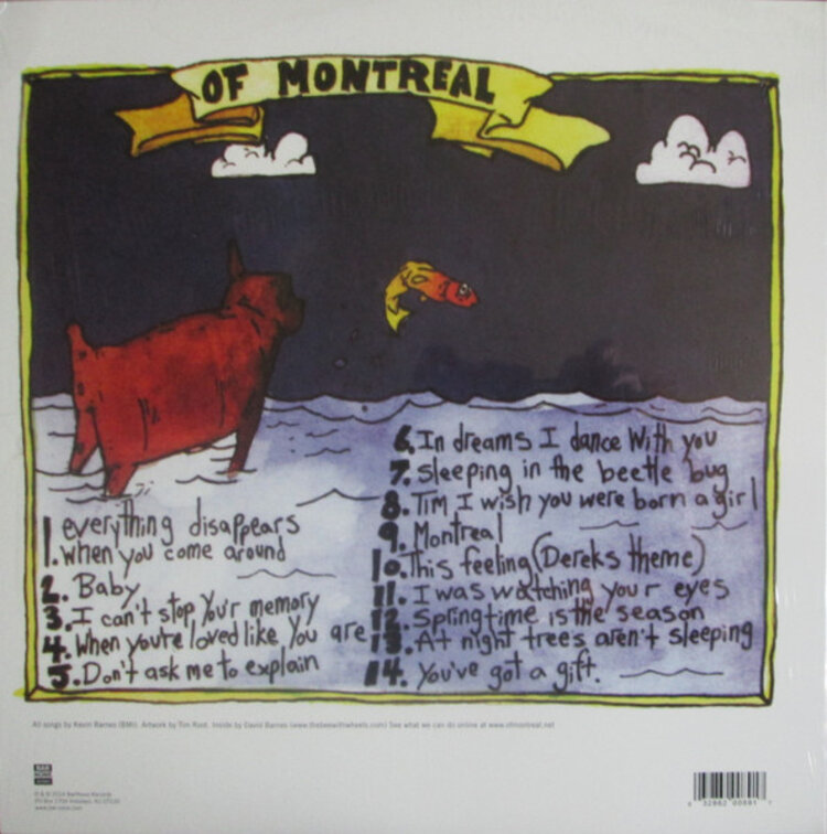 Rock / Indie / Alternative Of Montreal 'Cherry Peel' LP