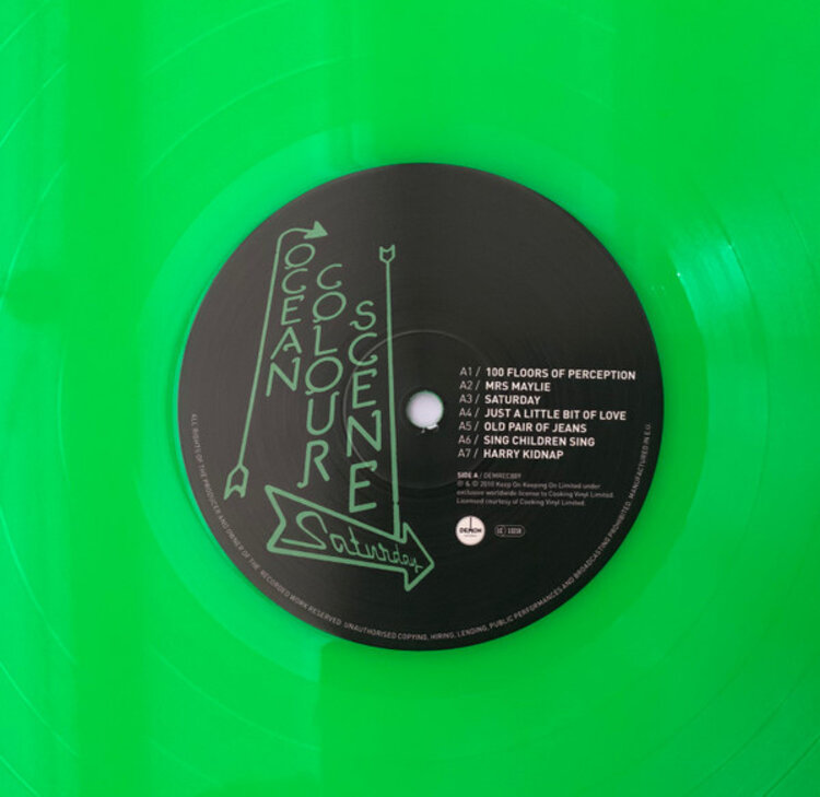 Rock / Indie / Alternative Ocean Colour Scene - Saturday 180g Neon Green Color Vinyl
