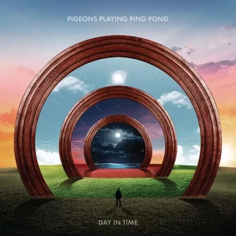 Rock / Indie / Alternative Pigeons Playing Ping Pong - Day in Time LP (Black Galaxy