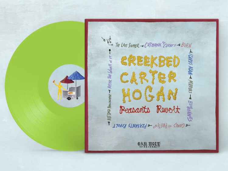 Country / Folk Creekbed Carter Hogan - Peasants Revolt LP (indie)