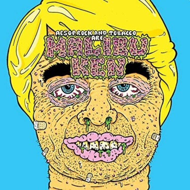 Hip Hop Aesop Rock & TOBACCO 'Malibu Ken' LP (blue)