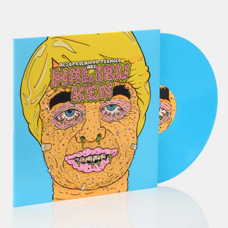 Hip Hop Aesop Rock & TOBACCO 'Malibu Ken' LP (blue)