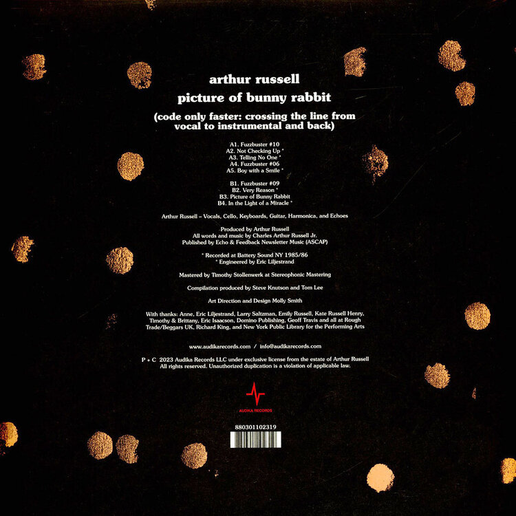 Rock / Indie / Alternative Russell, Arthur - Picture of a Bunny Rabbit LP