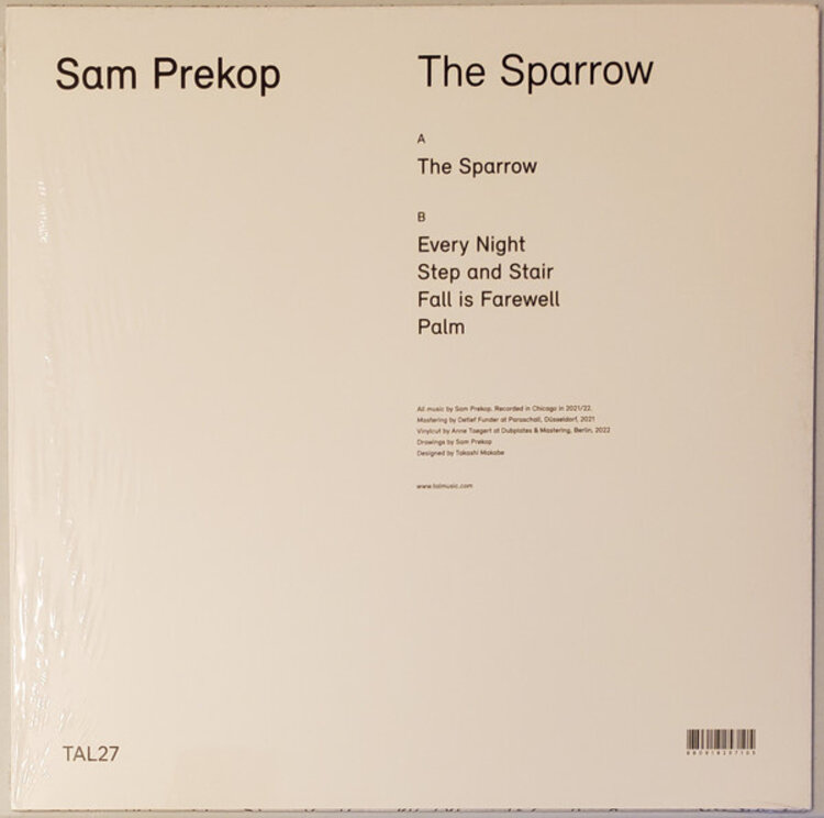 Rock / Indie / Alternative Prekop, Sam - Sparrow LP