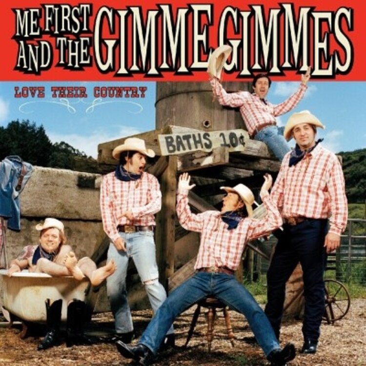 Punk / Hardcore Me First & The Gimme Gimmes - Love Their Country - Mustard Yellow LP