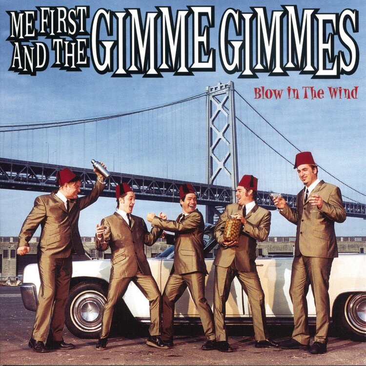 Punk / Hardcore Me First & The Gimme Gimmes - Blow In The Wind - Apple Red LP