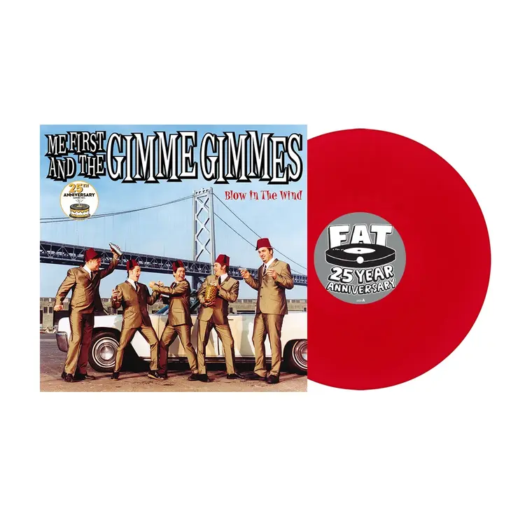 Punk / Hardcore Me First & The Gimme Gimmes - Blow In The Wind - Apple Red LP