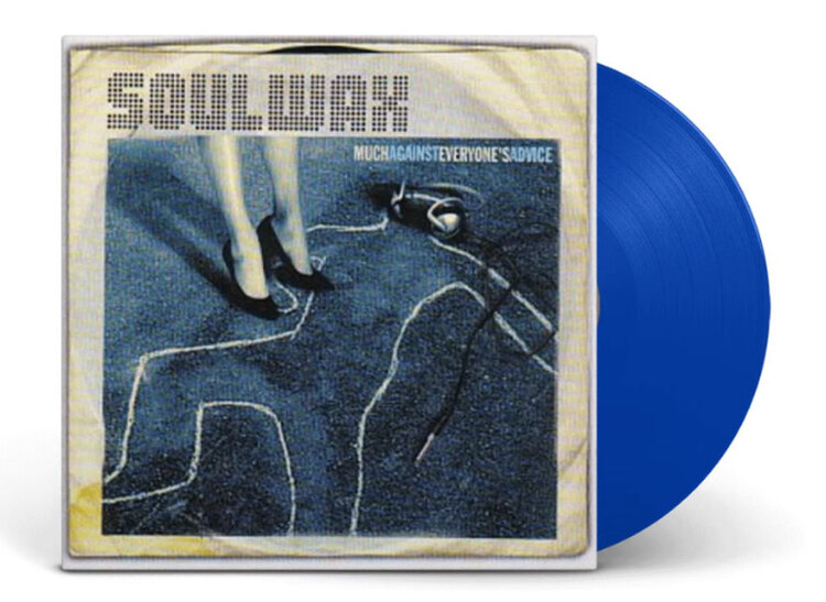 Electronic Soulwax - Much Against Everyone’s Advice LP (blue)