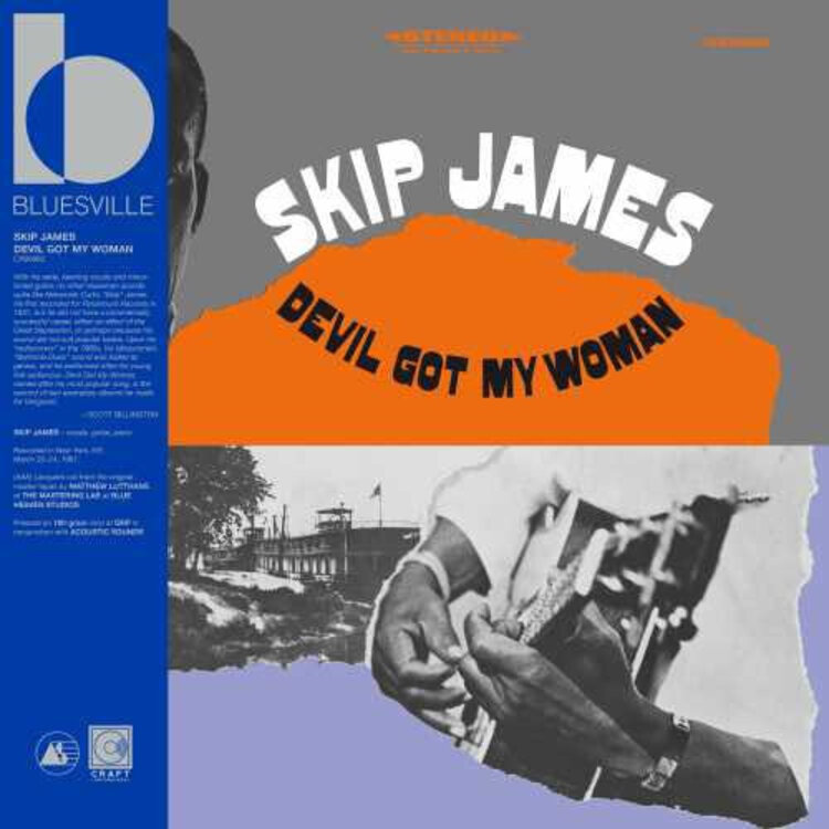 Blues Skip James - Devil Got My Woman (Bluesville Acoustic Sounds) LP