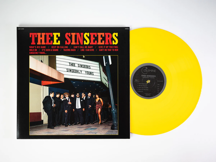 R&B / Soul / Funk Thee Sinseers - Sinseerly Yours LP (yellow)