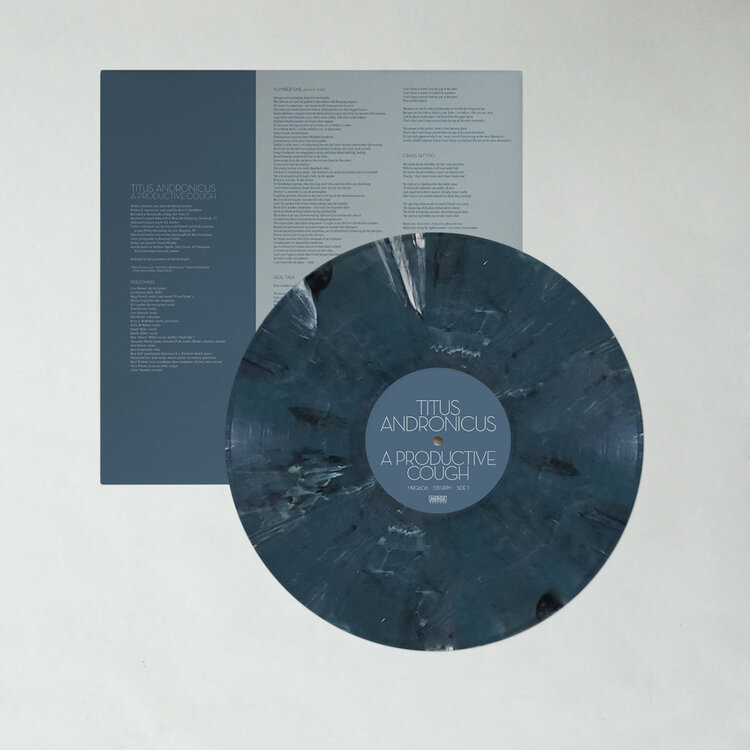 Rock / Indie / Alternative Titus Andronicus - A Productive Cough BLUE-GRAY Color