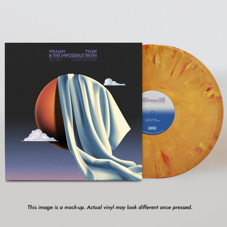 Rock / Indie / Alternative Tyler, William and the Impossible Truth - Secret Stratosphere LP (orange)