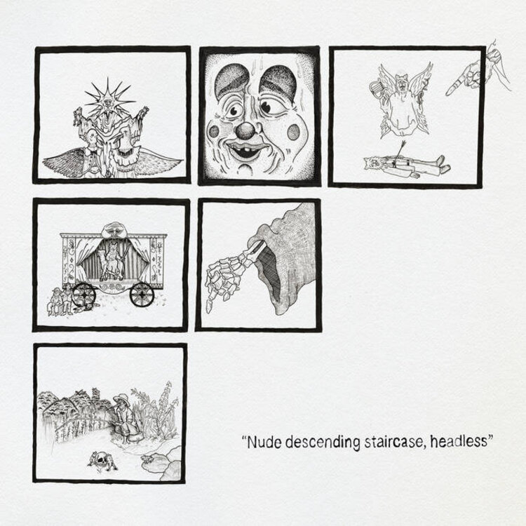 Rock / Indie / Alternative Teen Suicide 'Nude descending staircase headless (First Run Club)' (Hurtful Illusion Vinyl LP)