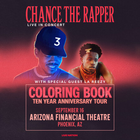 Chance The Rapper Ticket Giveaway 