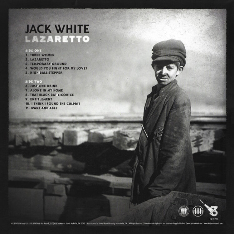 Rock / Indie / Alternative White, Jack - Lazaretto LP